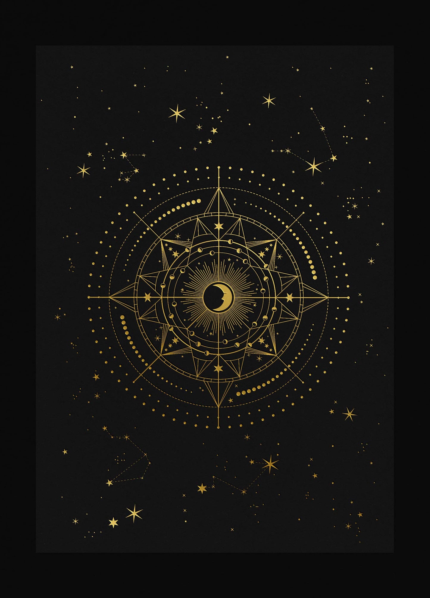 Protection Talisman Art Print närbild