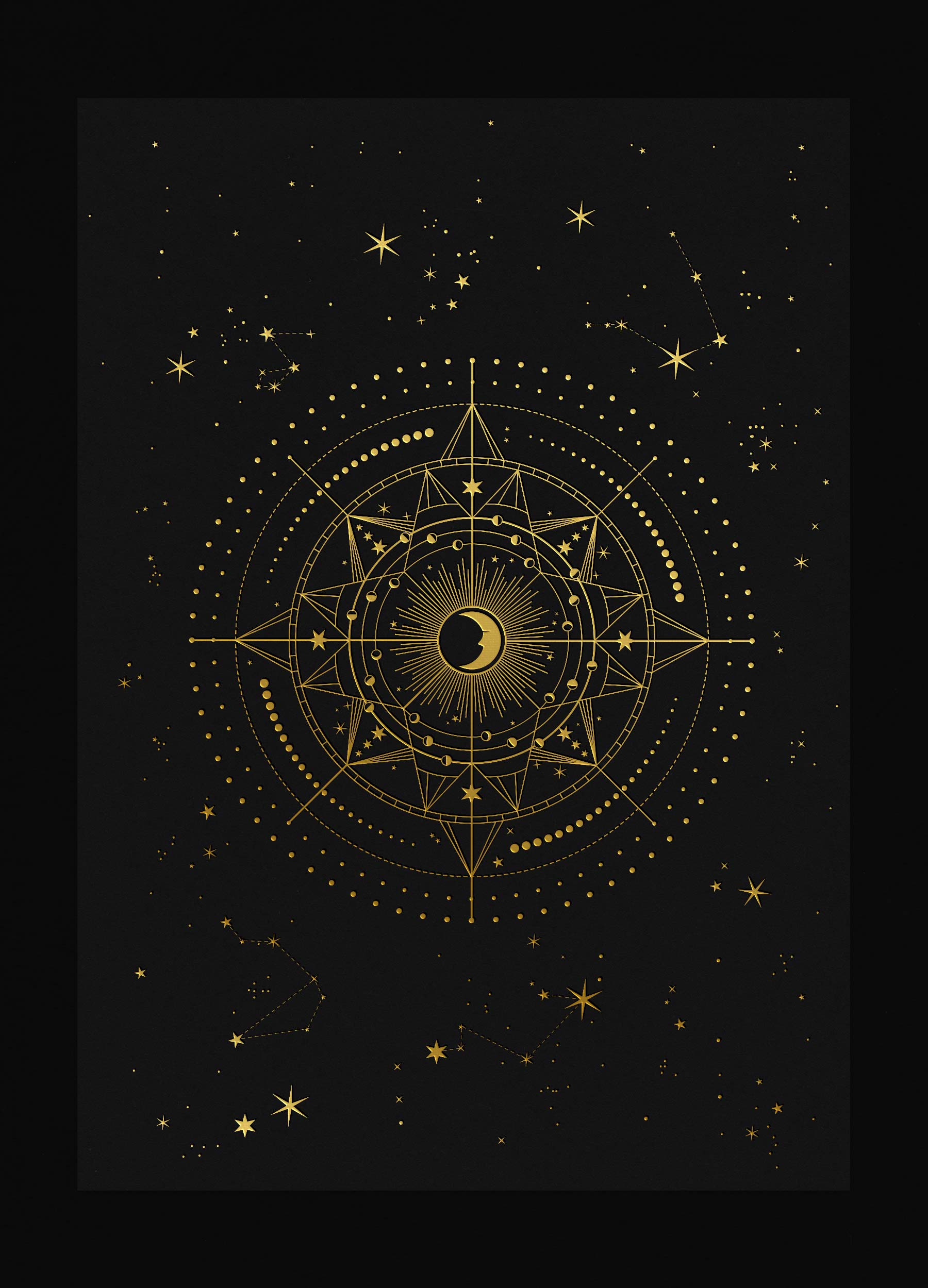 Protection Talisman Art Print närbild