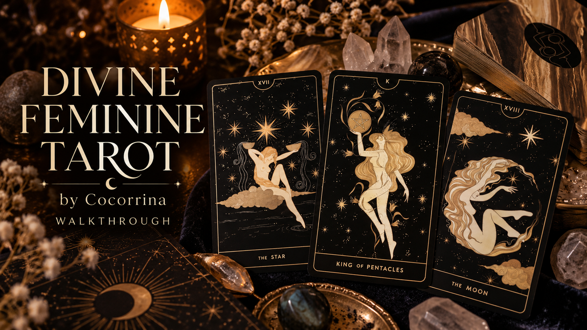 Load video: Divine Feminine Tarot Video